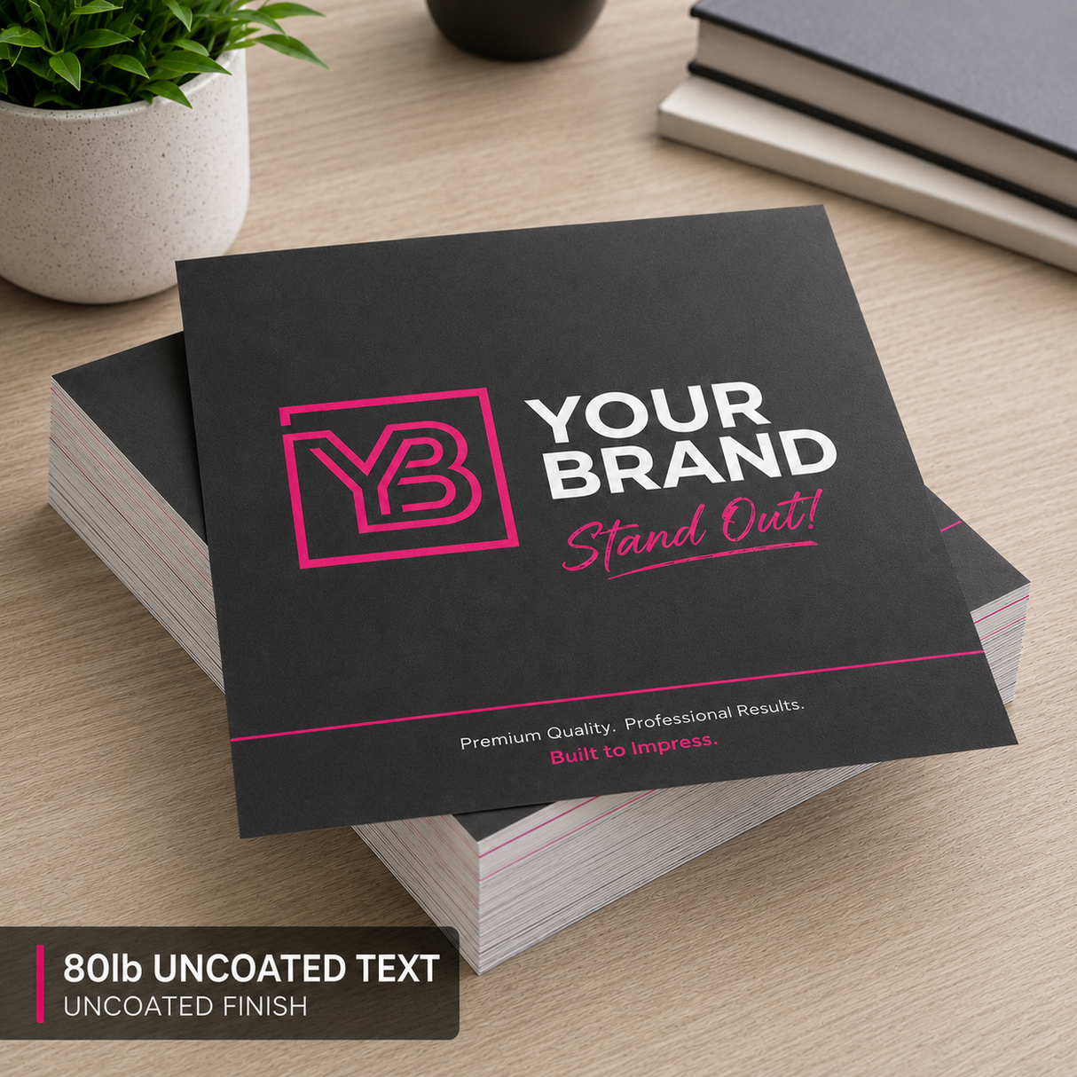 Flyers 80LB Uncoated - environmentally friendly