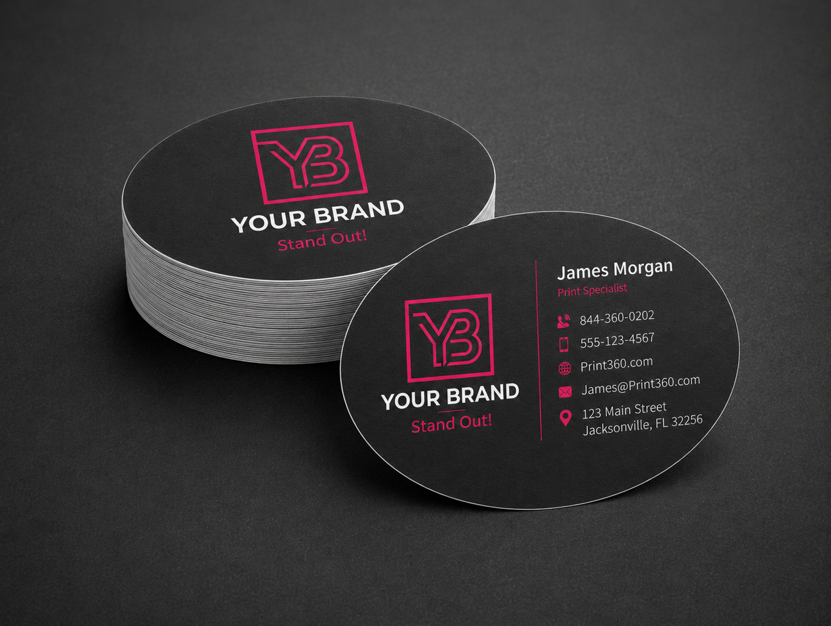 Die Cut Business Cards