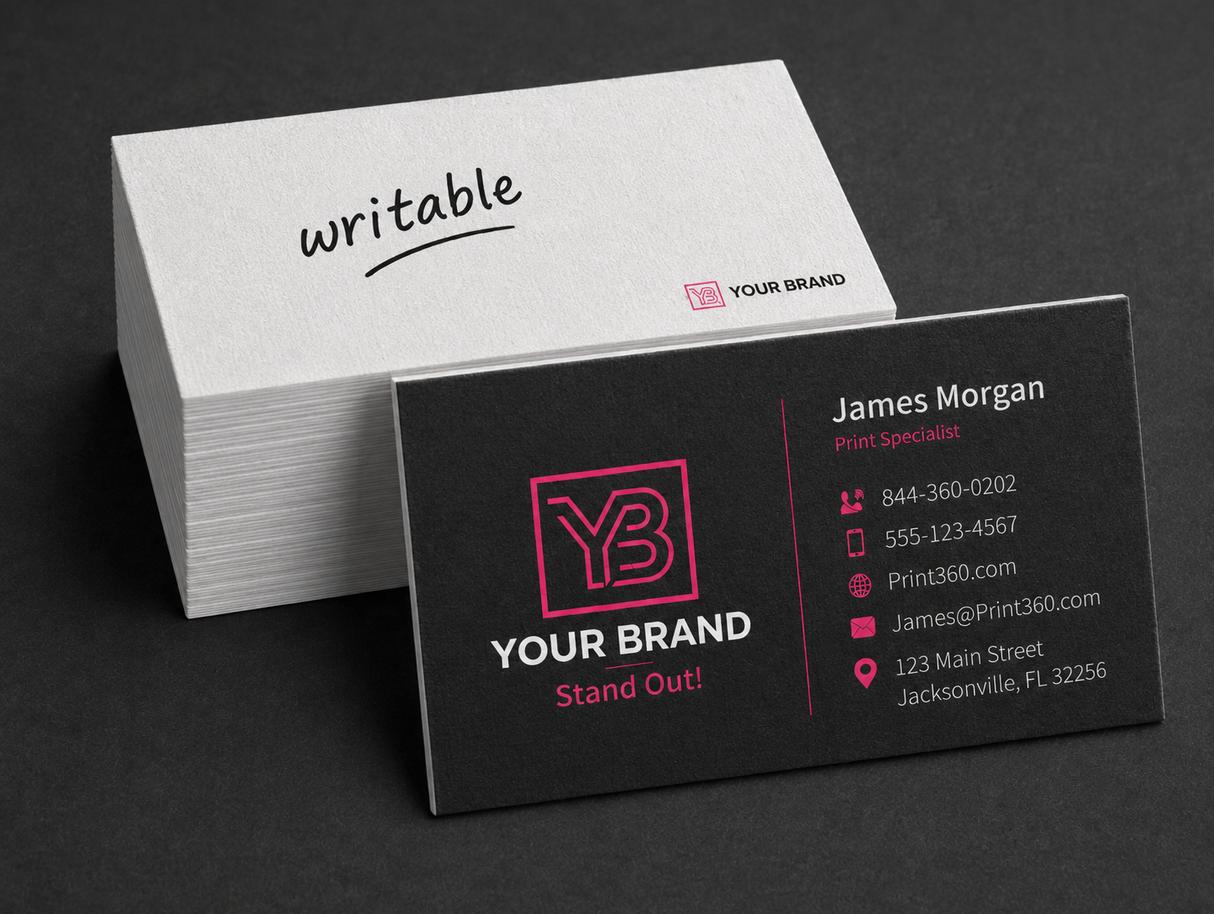 Business Cards 18PT Writable (C1S)