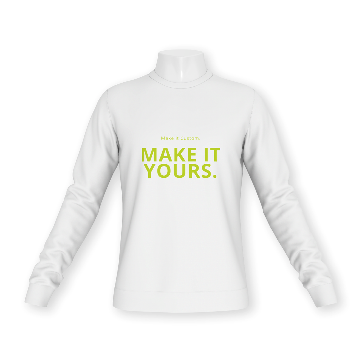 Slim Fit Sweatshirt - 3D