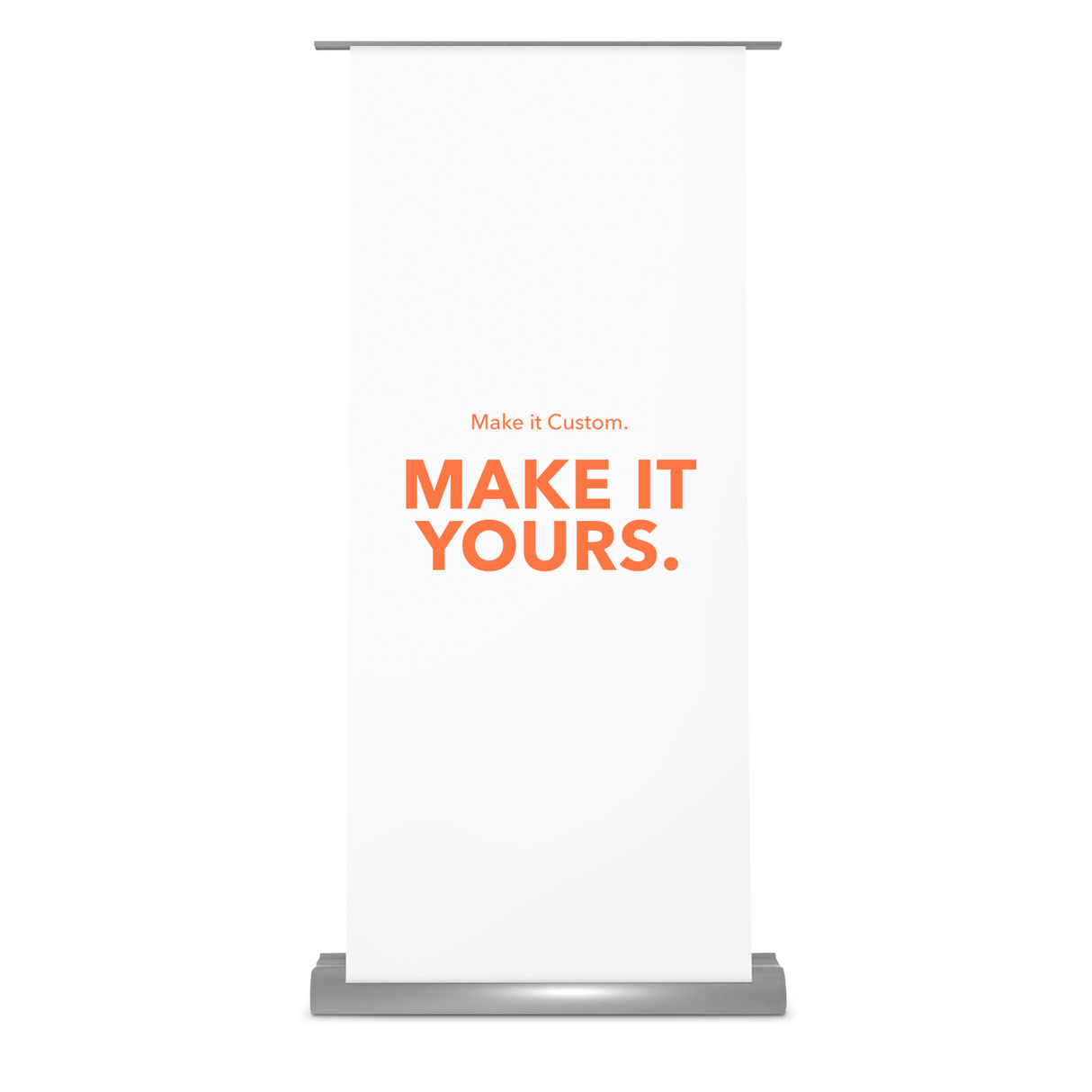 Aluminum Roll Up Standee - 3D