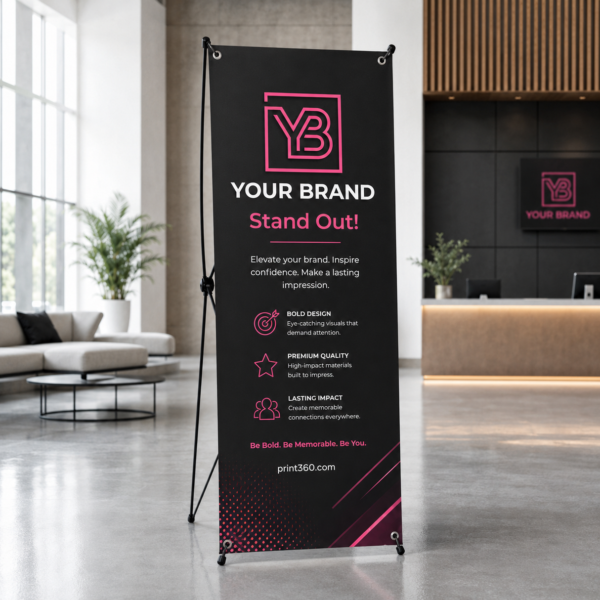 X-Frame Banners 13oz Matte Vinyl