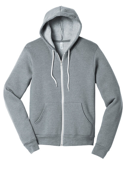 BELLA+CANVAS® Unisex Sponge Fleece Full-Zip Hoodie