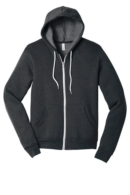BELLA+CANVAS® Unisex Sponge Fleece Full-Zip Hoodie