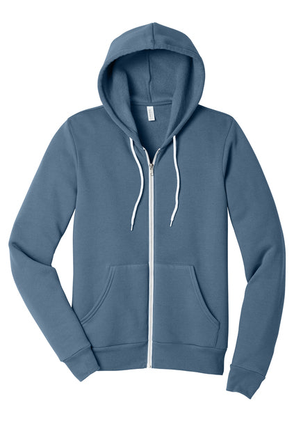 BELLA+CANVAS® Unisex Sponge Fleece Full-Zip Hoodie