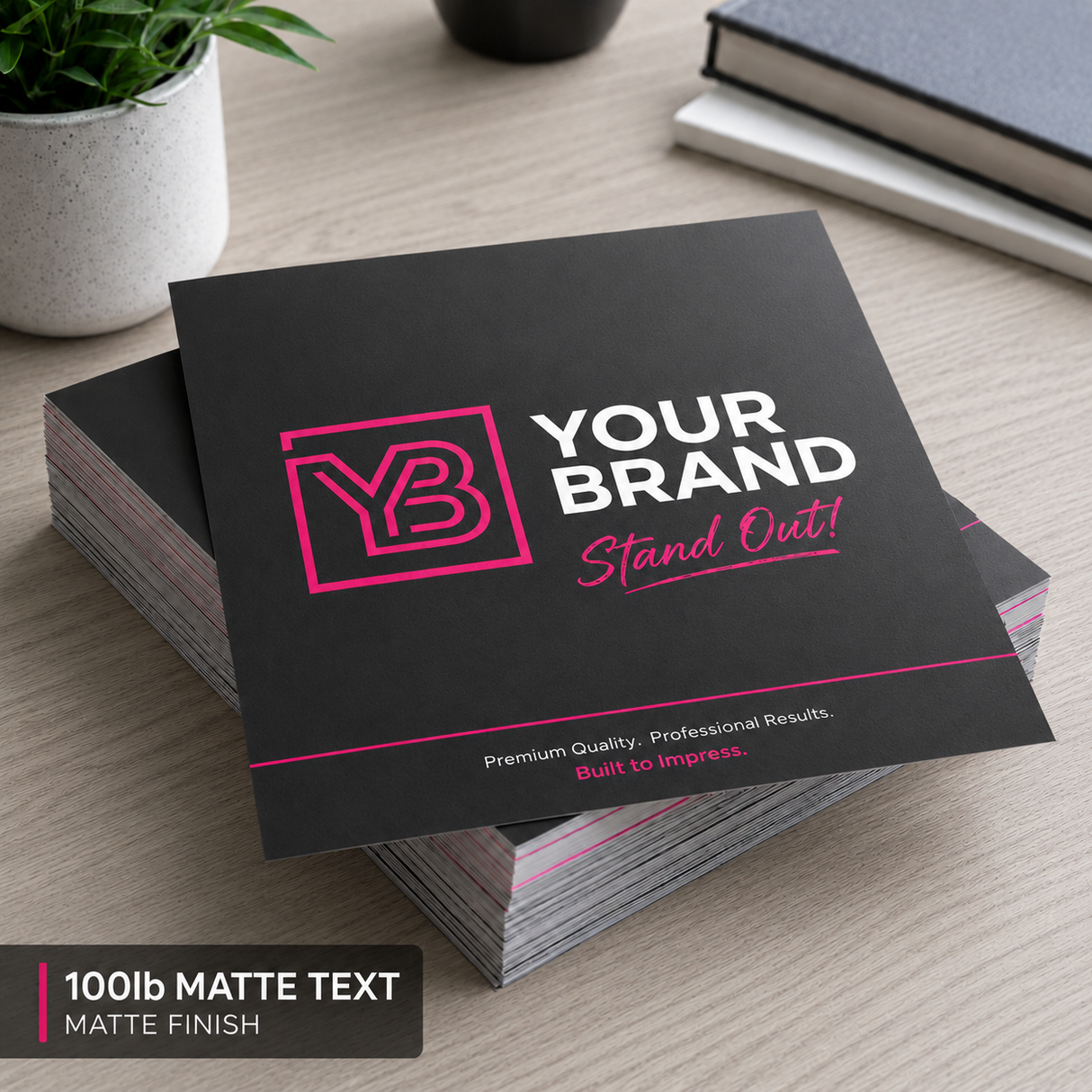 Flyers 100lb + Matte Finish