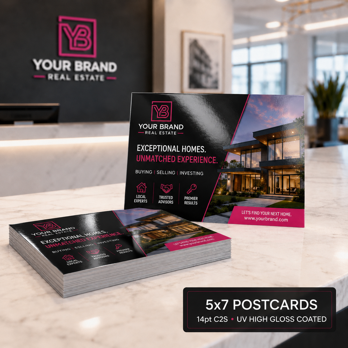 Postcards 14PT + UV