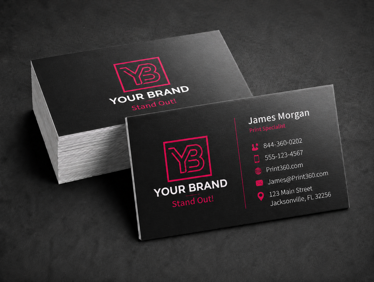 Business cards 18pt Matte / Silk Lamination