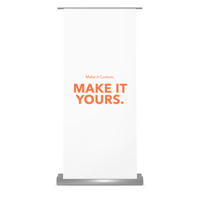 Aluminum Roll Up Standee - 3D