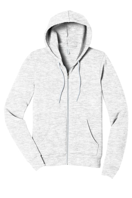 BELLA+CANVAS® Unisex Sponge Fleece Full-Zip Hoodie