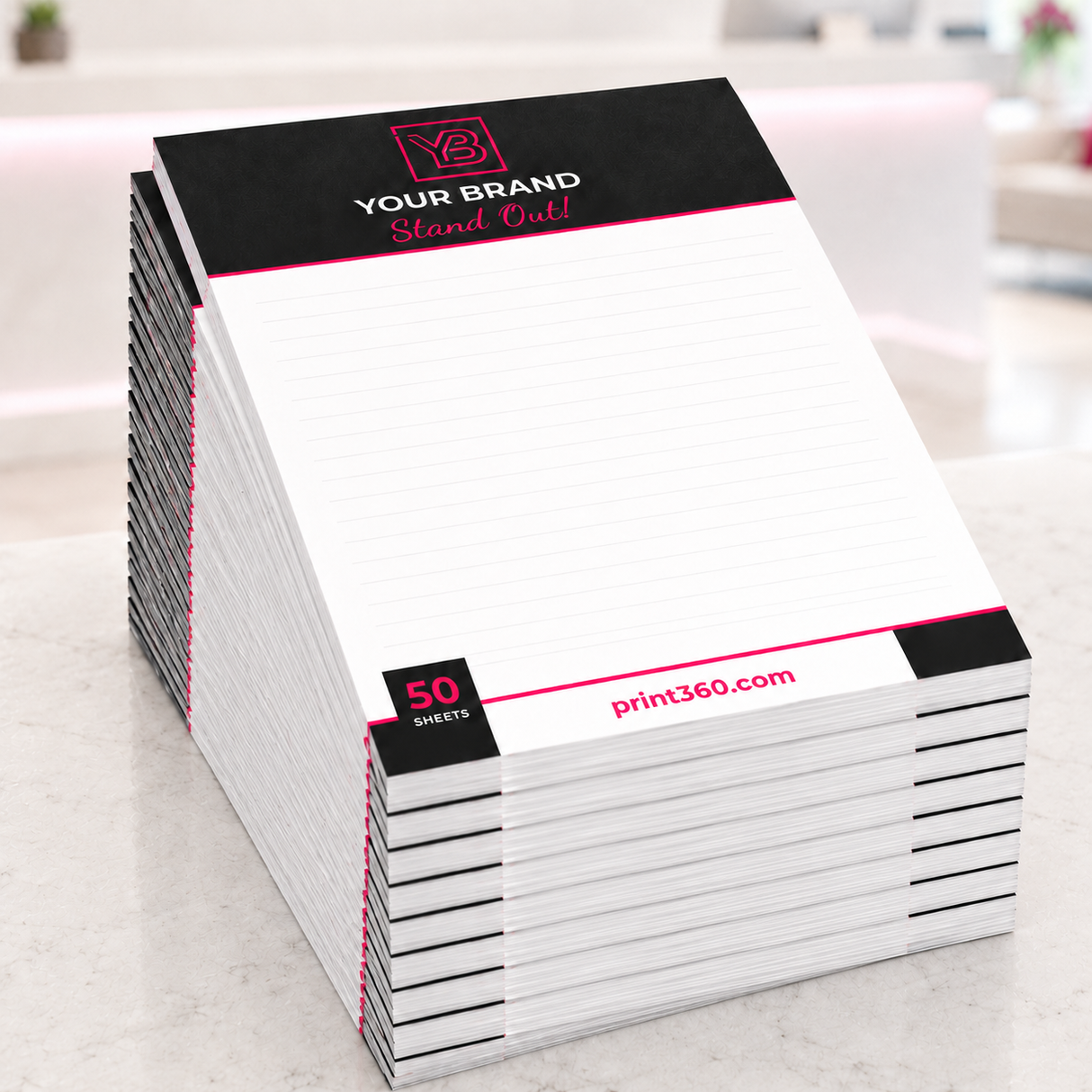 Notepads 60LB Uncoated (50 pages)