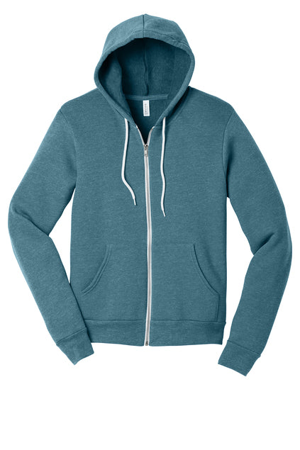 BELLA+CANVAS® Unisex Sponge Fleece Full-Zip Hoodie