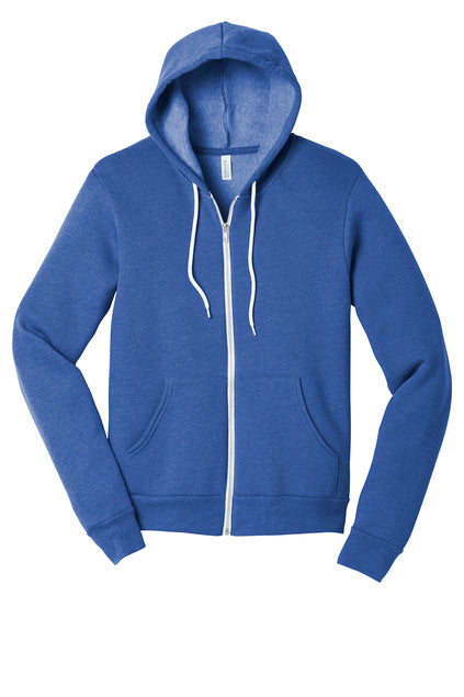 BELLA+CANVAS® Unisex Sponge Fleece Full-Zip Hoodie