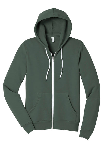 BELLA+CANVAS® Unisex Sponge Fleece Full-Zip Hoodie
