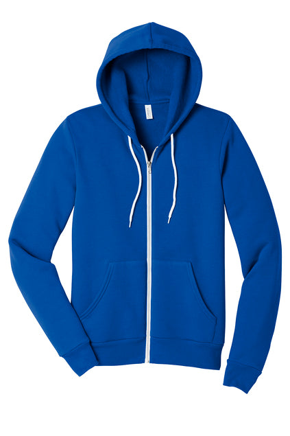 BELLA+CANVAS® Unisex Sponge Fleece Full-Zip Hoodie