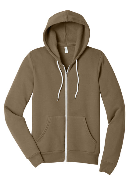 BELLA+CANVAS® Unisex Sponge Fleece Full-Zip Hoodie